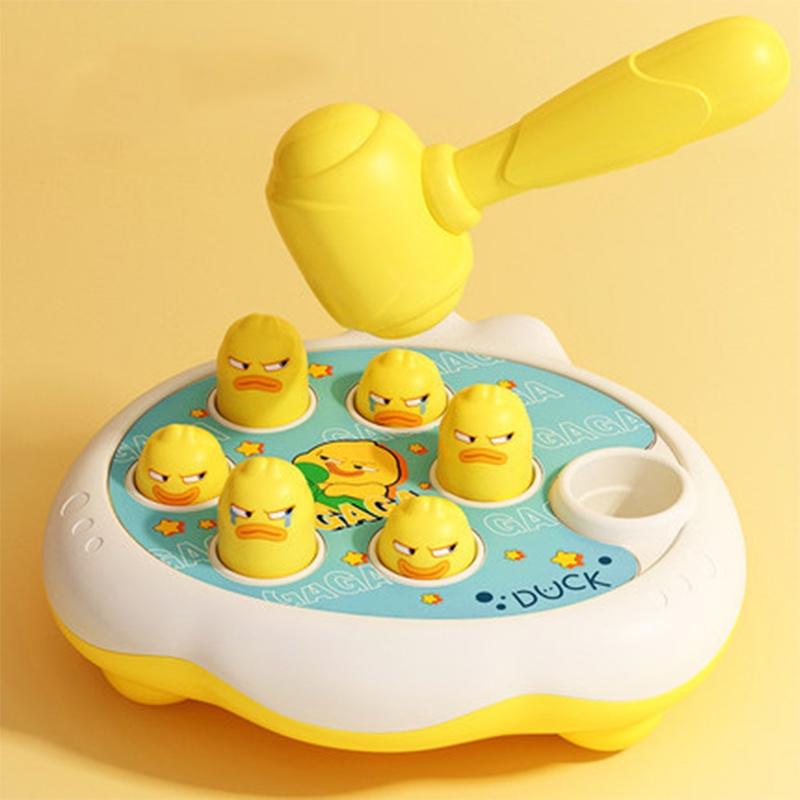 Interactive Whack A Mole Game With Cute Duck Frog And Pig Designs For Kids Education Puzzle