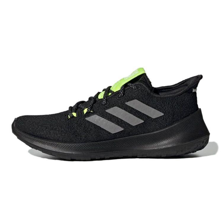 Adidas Sensebounce+ Breathable Low-Top Kids Running Shoes Kids Running Shoes Black EE4032