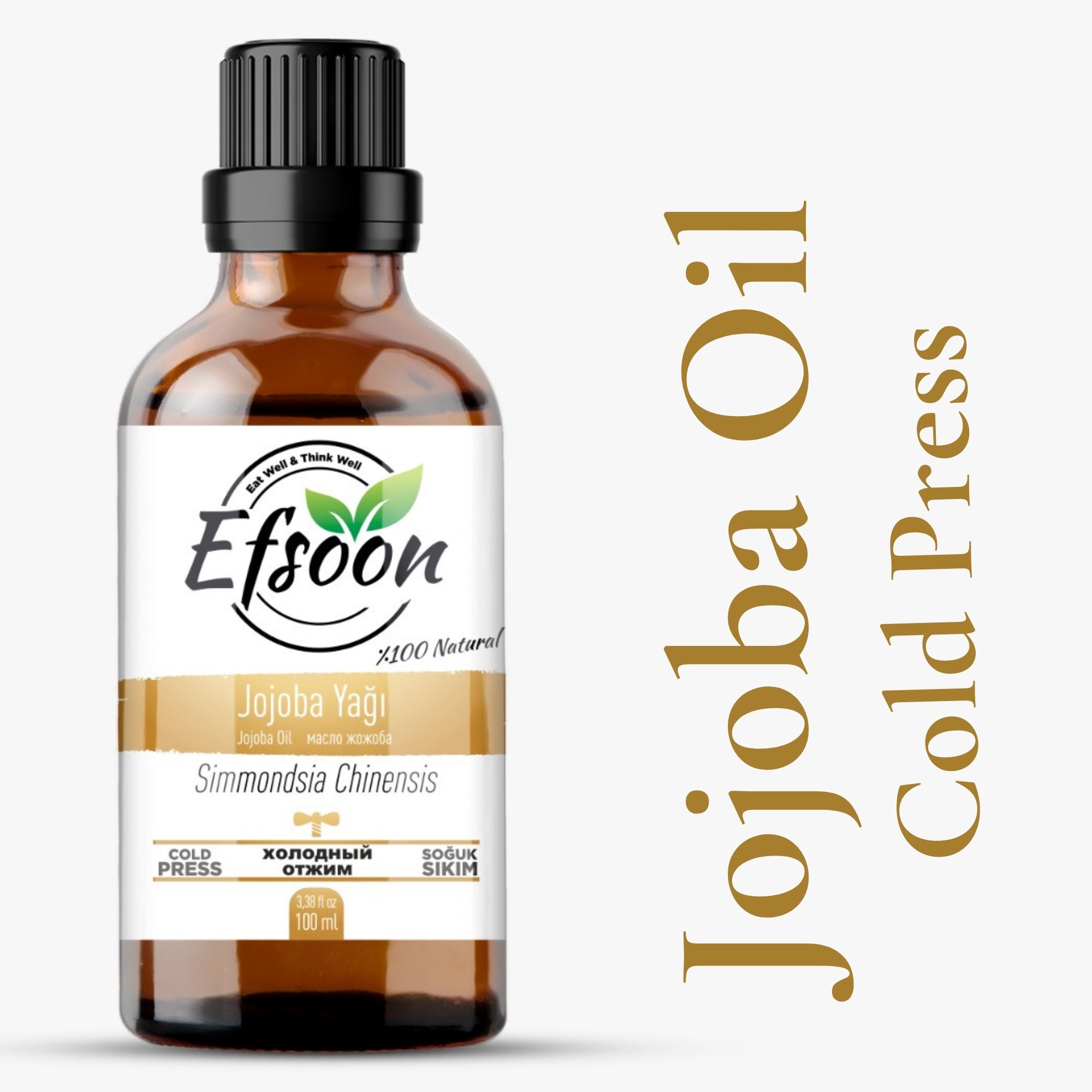 

Jojoba Oil Cold Press Skin and Hair Care 100 mL
