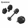 NICECNC Front Hoops Slider Crash Guard Rear Axle Crash Protector Frame Slider For BMW R1250GS /GSA R1250GS Adventure 2019-2024