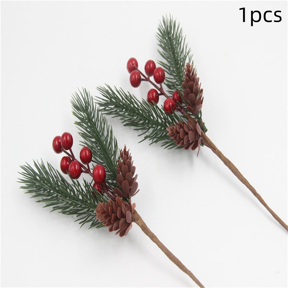 

Christmas Tree Accessories Plastic Home Xmas Party Decorations Xmas Rattan Decorations Red Berry Accents For Christmas Holiday