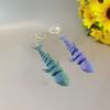 Multi-jointed 3D Printed Whale Keychain Movable Realistic Shark Key Ring  Kids Birthday Gift