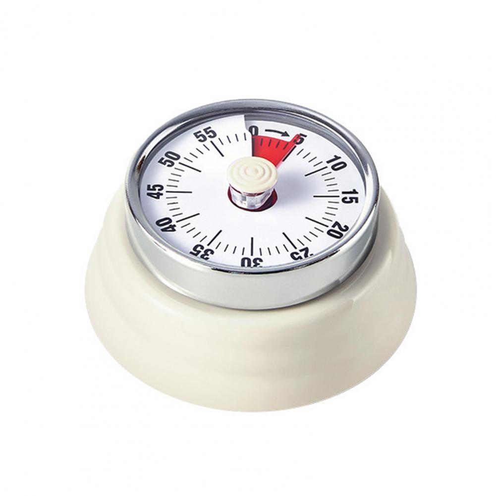 Magnetic Base Kitchen Timer 60-minute Mechanical Timer with Magnetic Base for Kitchen Visual Countdown for Time for Children