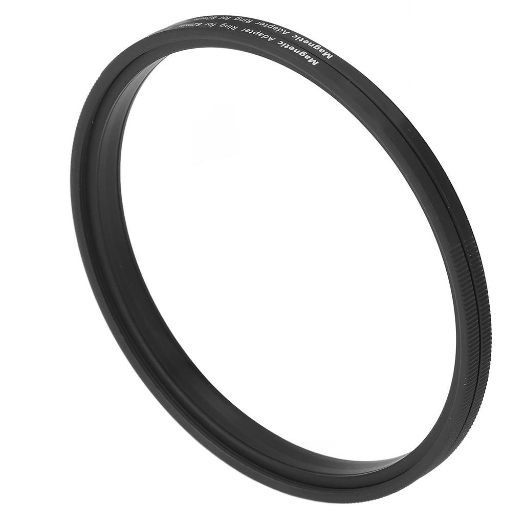 Magnetic Adapter Ring Kit 82mm‑82mm Metal Ring Adapter Convert Thread Filter to Magnetic Filter