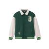 Li-Ning Badfive Sports Basketball Series Three-Dimensional Cut Loose Color-Block Jacket Men Jacket Green AJMS021-2