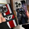 N7 Mass Effect Soft Phone Case For Xiaomi Poco X7 X8 Pro Max X6 X5 X3 F8 Ultra F7 M8 M7 M5S Redmi 15C 15A 15 14C 13C 12C 13 12