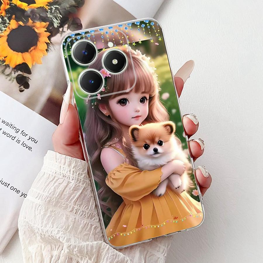 For OPPO Realme C61 C63 Case C 61 RMX3939 New design TPU Soft Silicone Shockproof Coque Funda For RealmeC63 C6 1 Phone Cover