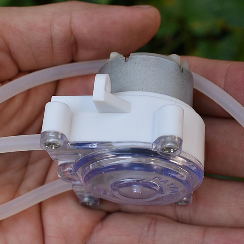 Micro Peristaltic Pump Dc 6V-12V Small Mini 500 Geared Motor For Lab Ink Sampling Pump