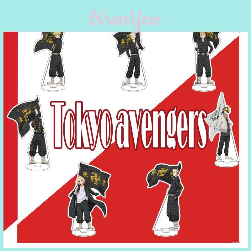 High-quality Anime Tokyo Revengers Figure Cosplay Acrylic Stands Manjiro Ken Takemichi Hinata Collectible