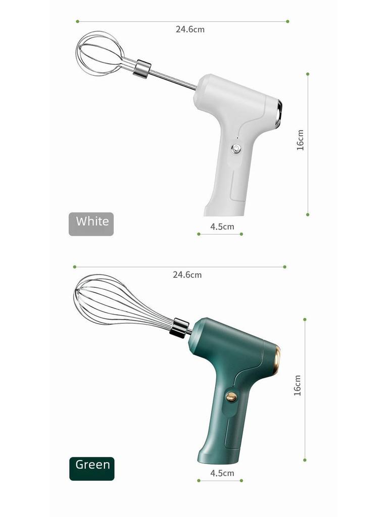 Wireless Handheld Electric Egg Beater for Cream & Egg Whites - Home Baking Gadget