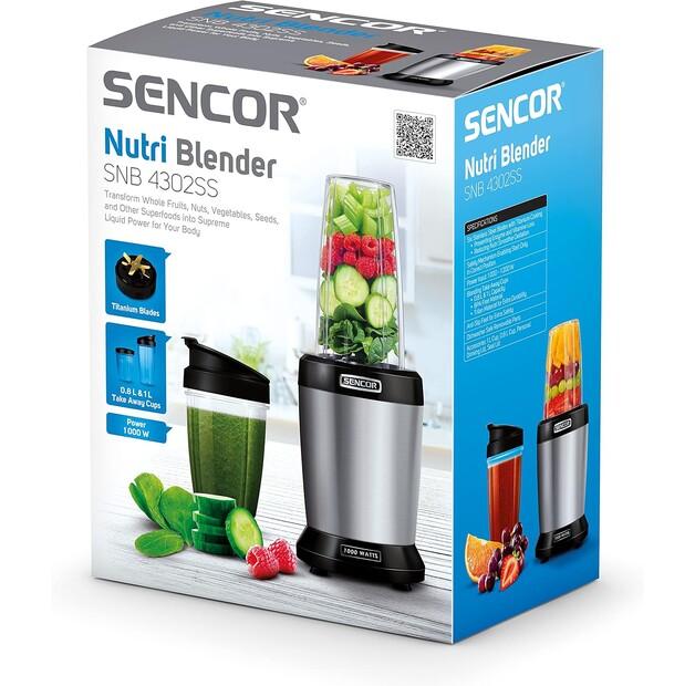 Stationary Blender Sencor SNB 4302SS Nutri Blender Smoothie Maker