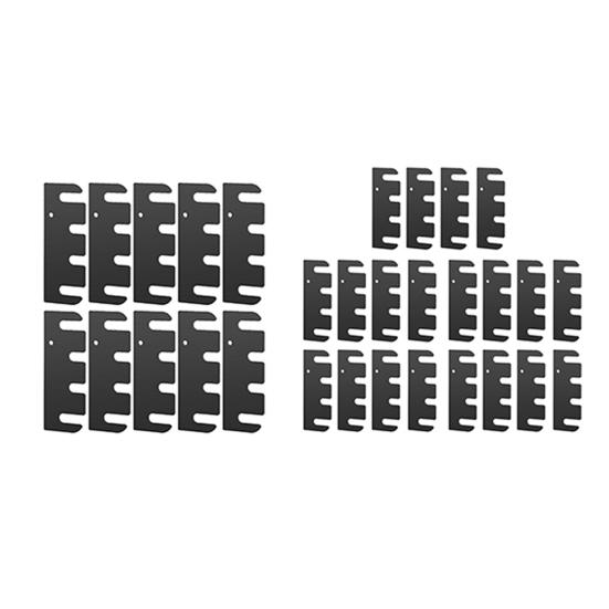 10/20Pcs Stainless Steel Door Hinge Shims Coated Finish Hinge Spacer Easy Installation Home Improvement