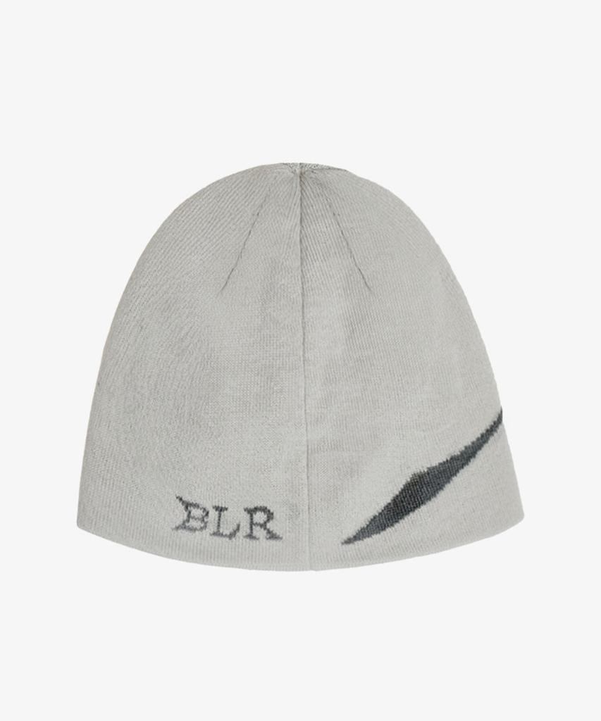 BLR Blr Curved Logo Beanie Gray