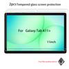 2PCS Tempered Glass Protector For Samsung Galaxy Tab S10FE S9FE+ S10FEplus A9 Plus A11 A11+ Tablet HD Protective Glass