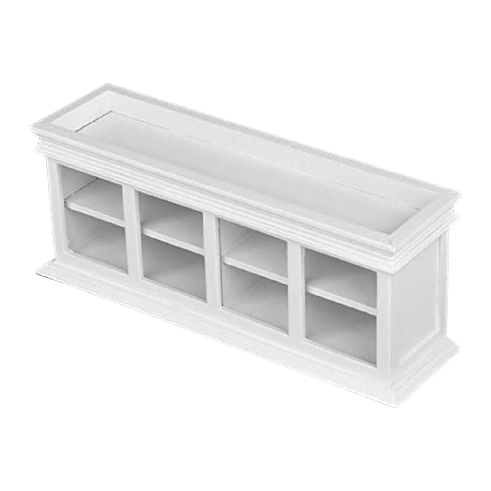 

Миниатюрная витрина для выпечки 1/12 масштаба, мебель для кукольного домика, дисплей, подставка для еды для украшения сцены с тортом и едой