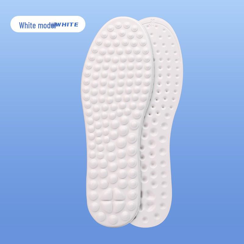 Stepping-on-Air Mugwort Deodorizing Insoles: Super Soft, Shock-Absorbing Cushion for Men and Women, Relieve Foot Pain and Tiredness from Long Standing