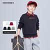 Converse Kids' Retro Print Cotton Terry Sweatshirt
