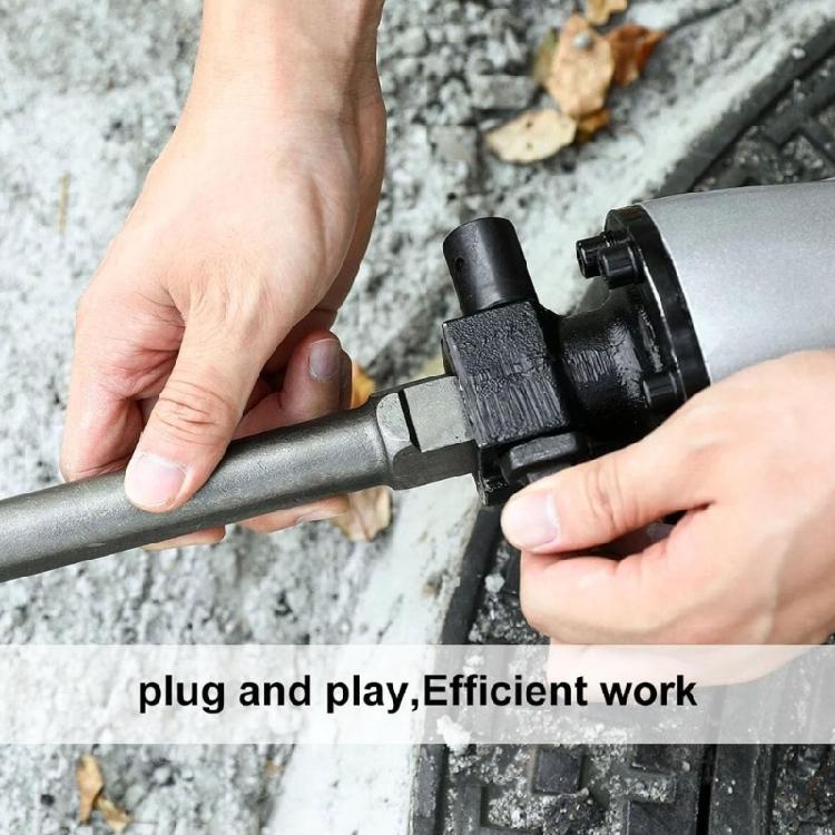 14/18Inch Alloy Steel Demolition Tool Air Hammer Chisel For Accuracy Chipping In Concrete And Masonry Materials