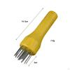 Meat Tenderizer Sharp Pins with Wooden Handle, Kitchen Cooking Tool, for Marinade Tenderizing Turkey