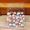 100Pcs/lot Cute Heart Theme Candy Cookie Bags Wedding Birthday Party Candy Buscuit Packaging Bag Christmas Plastic Gift Bags