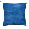 Blue Geometric Printed Throw Square Pillow Cover Sofa Chair Cushion Pillowcase