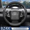 Leather Car Steering Wheel Cover for Toyota Bz4x 2025 2026 Accessories