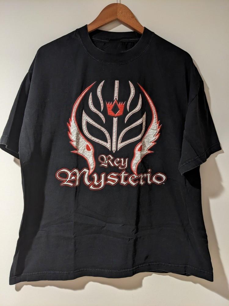 Trend Rey Mysterio Black Cotton T-shirt  Unisex T-Shirt S