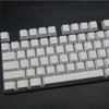 137 Tasten Kappen Cherry Profil PBT Minimalistisch Weiße Tastenkappen für Mechanische Tastatur Minimalistische Leere Tastenkappen