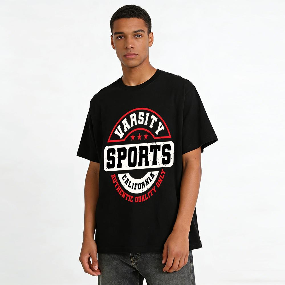 Varsity California Authentic Quality Sports Graphic Tee Pure cotton T-shirt