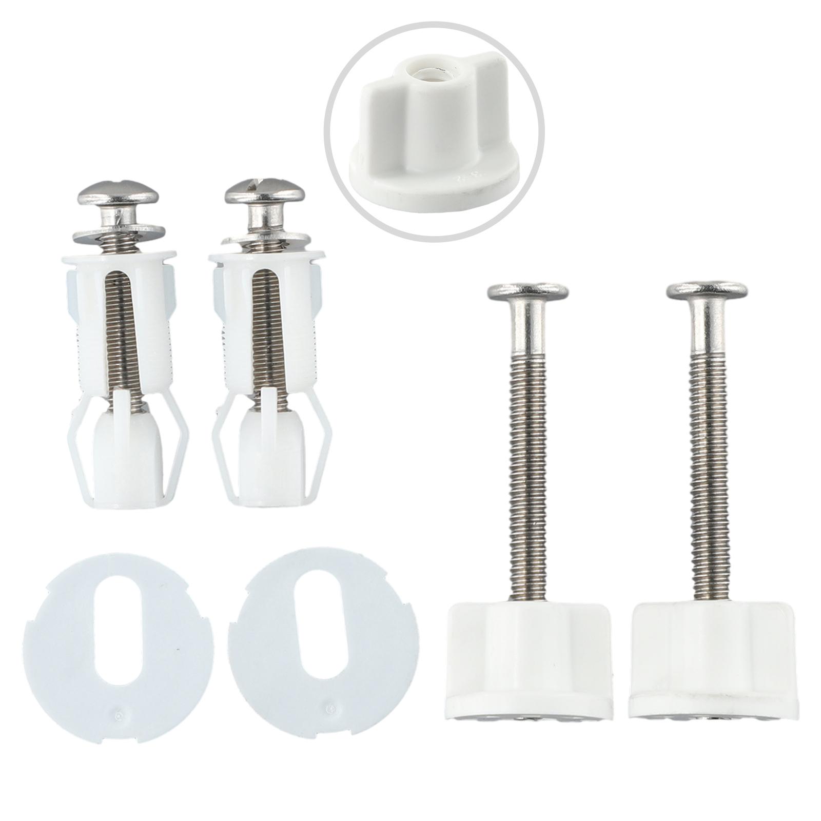 Аксессуар для крышки унитаза Резиновые заглушки Слайд Top Fix Винты для унитаза Гайка