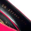 Pristine SAINT LAURENT Pumps Pointed Toe Stiletto Heels Red Suede Leather 37.5 Used