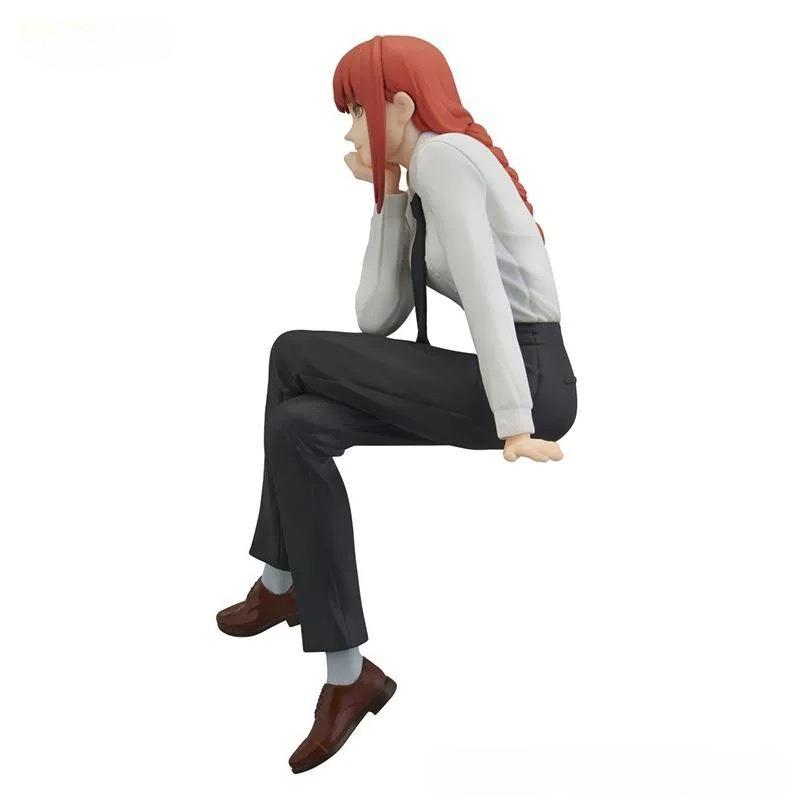 14cm Chainsaw Man Makima Action Figure Anime Noodle Stopper Figure Model Toys Doll Desk Decoration Car Ornament Kids Xmas Gift