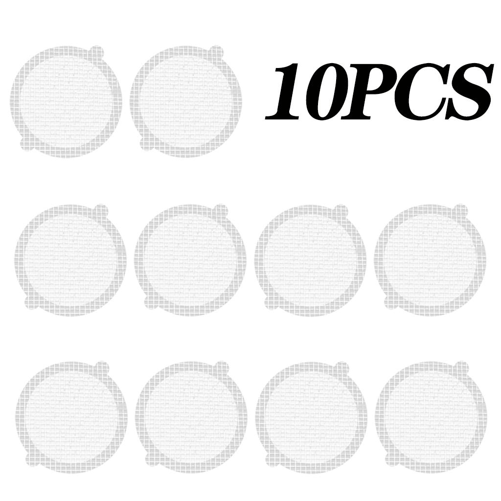 5/50m Cutable Shower Drain Hair Catcher Self-Adhesive Floor Drain Stickers Disposable Mesh Sink Strainer Filter for Bathroom