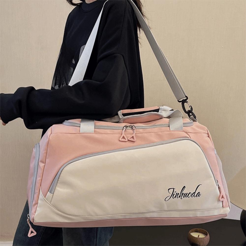 Large Capacity Sports Gym Bag Waterproof Wet Dry Separation Training Bag Multifunctional Travel Luggage Bags Yoga Exercise