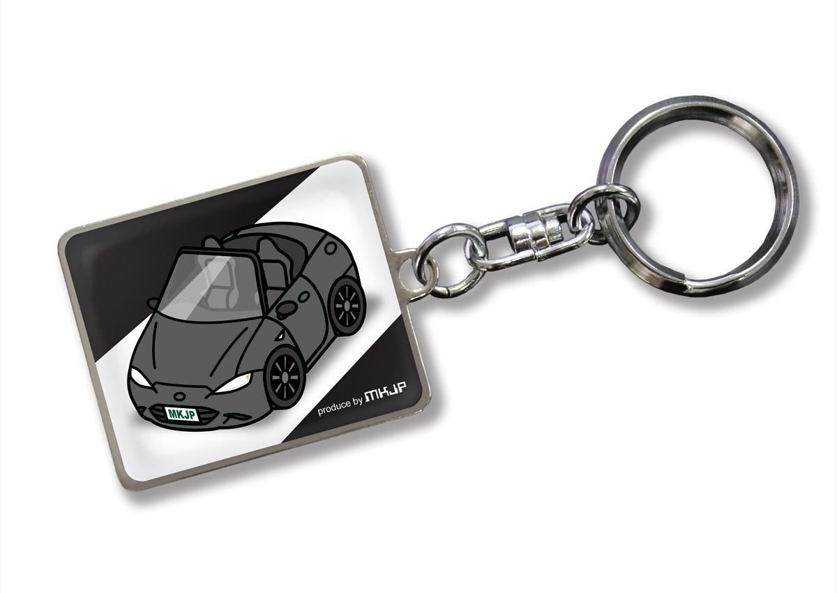 

Custom Keychain for Toyota Roadster Black Black Car Color [MKJP] ND, Base,