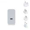 Single C Port PD30W Replaceable Plug PD3.0+QC3.0Type-c Multi-protocol Travel Charger