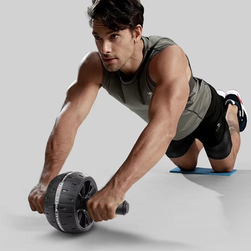 Single-wheel Abdominal Workout Roller Strong Load Bearing Abdominal Exercise Wheel  Home Gym