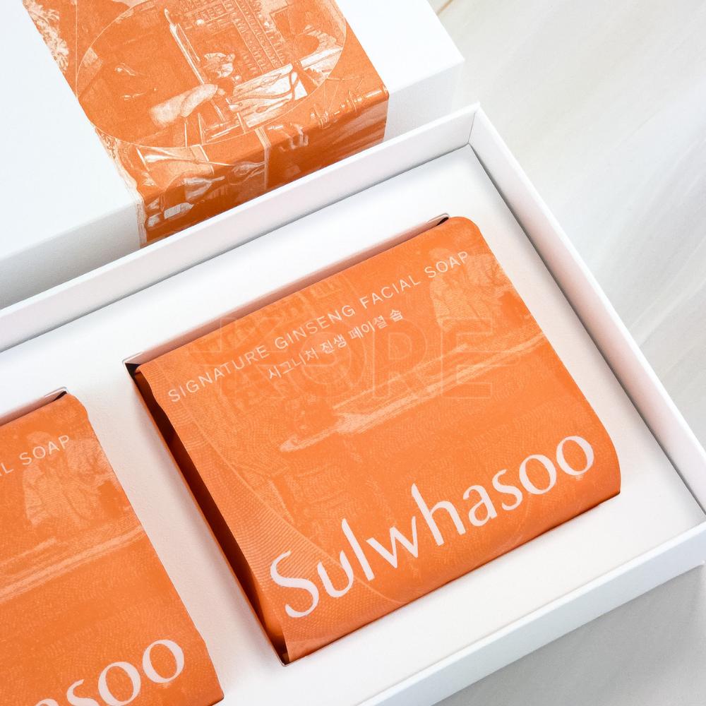 Sulwhasoo Pleťové mýdlo s ženšenem Signature 120g*2