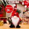 HOLIDAY MAGIC Christmas Figurine Gnome with Lantern Height 24cm Length 7cm