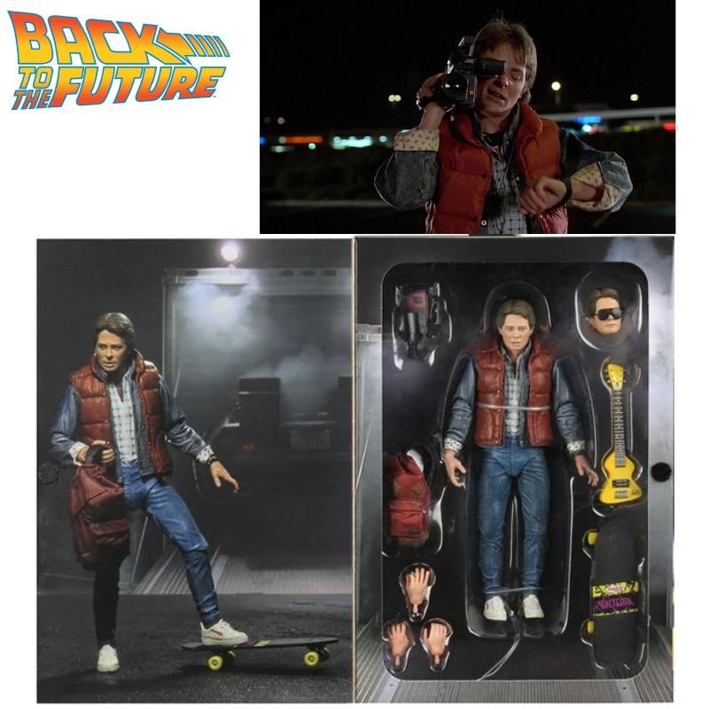 Back To The Future Martin Doll Model Anime Collectible Figure Classic Sci-fi Movie Memorabilia Pvc Material Home Decor