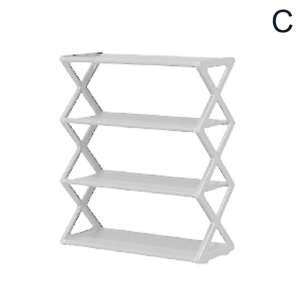 Stojak na buty w kształcie litery X do użytku domowego, wielofunkcyjny, odporny na kurz, szafka na buty, wielowarstwowy, oszczędzający miejsce stojak na buty