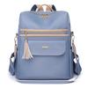 Oxford cloth daily fringed backpack Korean casual style large capacity commuter shoulder backpack