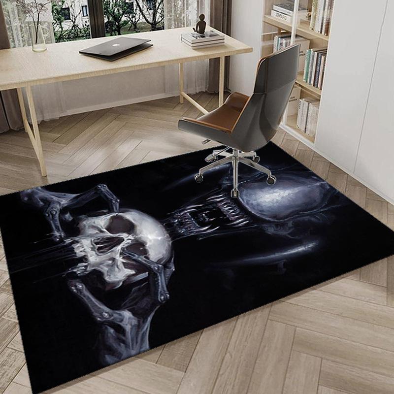Alien horror Artwork Carpet, Chair Rug,Rug for Office Bedroom living rooms, Doormat decor Fan Gift Christmas Gift