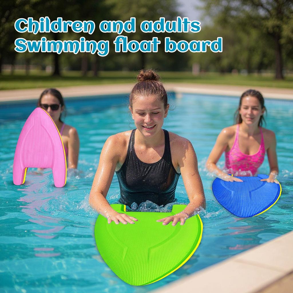 Swimming Kickboard For Children And Adults, Swimming Training Auxiliary Floating Device With Handrail Holes