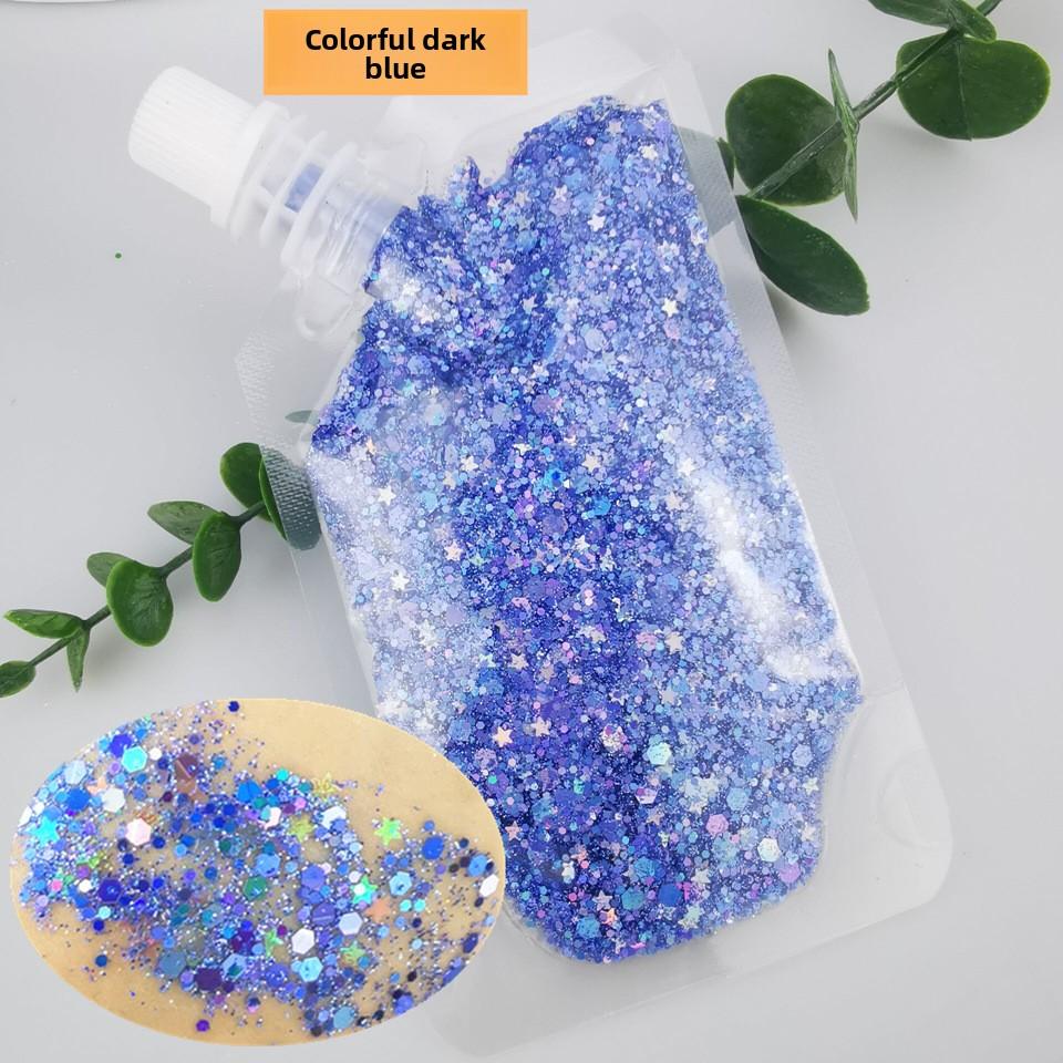 Gel Sequins Pearlescent Eye Makeup Stage Makeup Gel Sequins Photo Hair Makeup Glitter