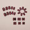 Quick And Stylish Cats Eye Short Nail Set 30pcs Press On Nail Full Cover False Nail Manicure For Party or Daily Wear