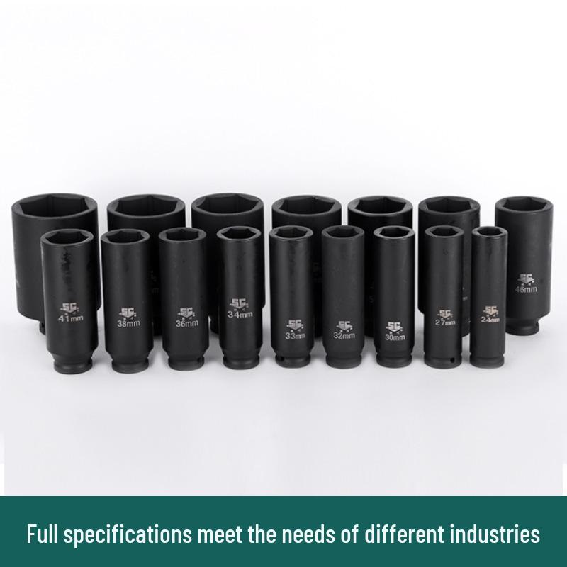 1-Inch Extra-Long Heavy-Duty Air Impact Wrench Socket
