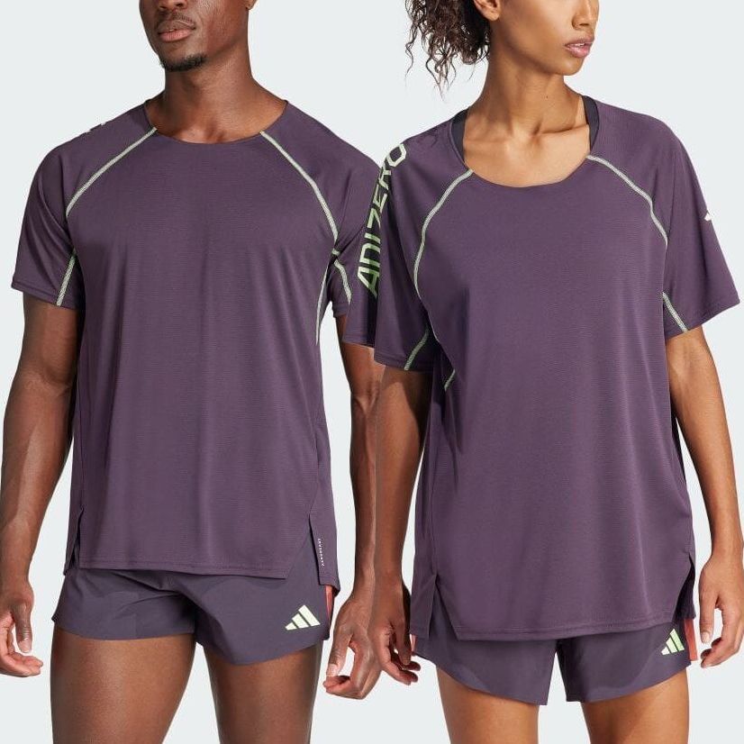 New Adidas T Shirt Unisex Aurora Black IS0721