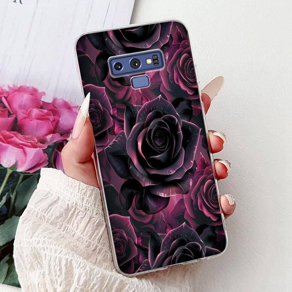Fashion Painting Case For Samsung Galaxy Note9 Soft Silicone Phone Cases For Samsung Note 9 SM-N960F Covers Bumpers