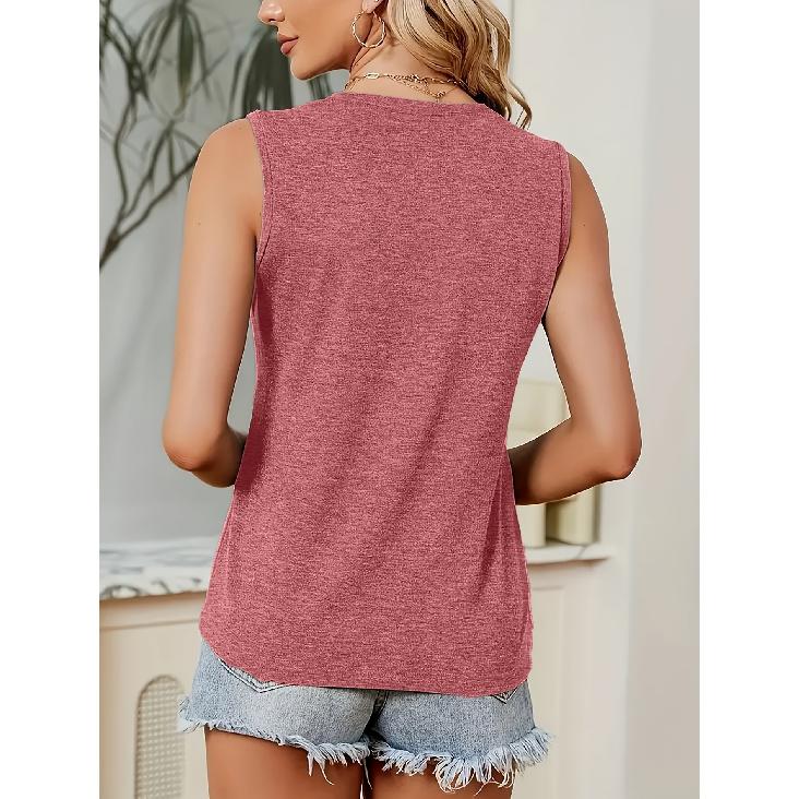 Three-piece Set Elegant Vest for Women Fresh Dandelion Print Round-neck Women's Tank Top Suitable for Spring and Summer Fashionable Commuting